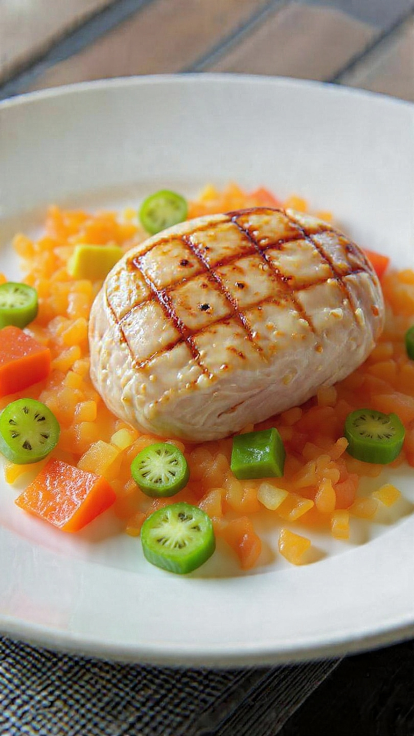 Pollo a la Plancha con Verduras